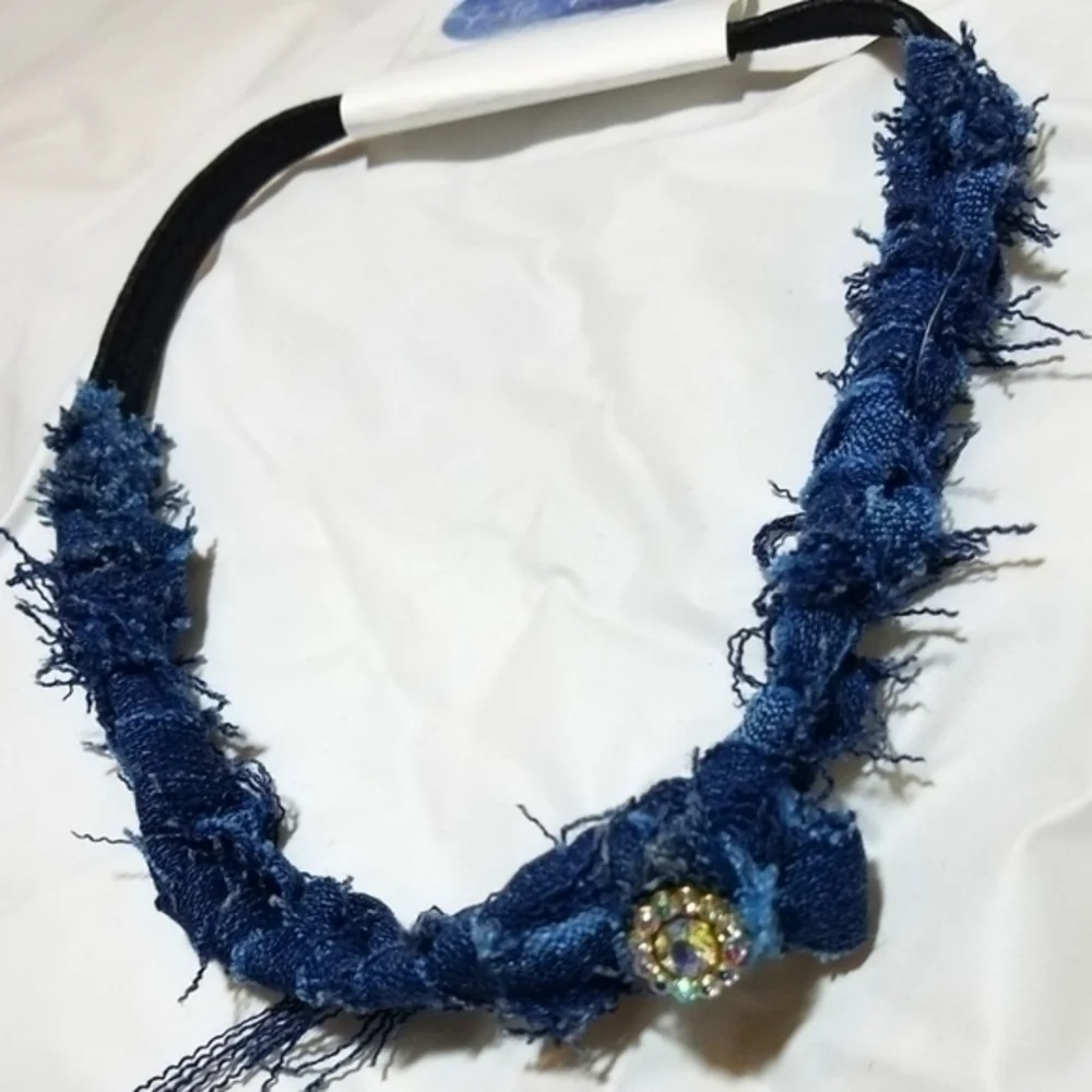 Tasty Raw Edge Denim HEADBANZ 